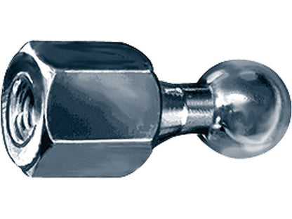 Ball bolt Ø25 mm. Straight, internal M16mm thread