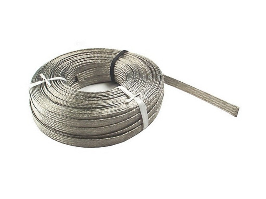 Kobberlist fortinnet flat 16mm, rl/50m