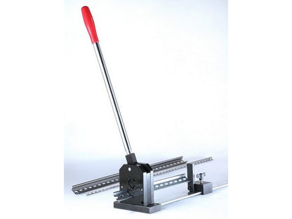 Cutting machine for DIN rails