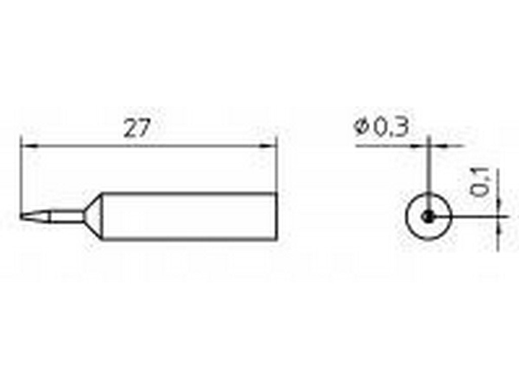 Soldering tip XNT 1SCNW