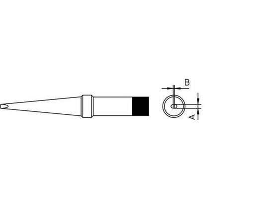 Loddespids 480°C 3,2mm skruetrækker