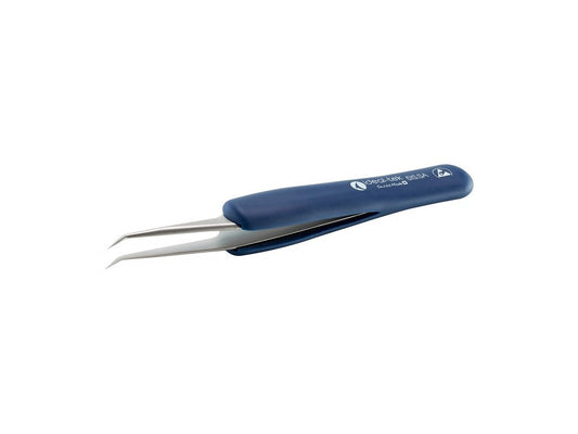 Tweezers ESD ERGO handle 110mm fine slim tip