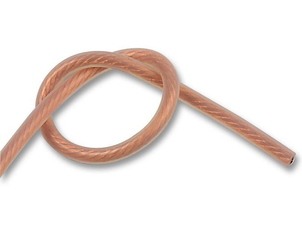 Silicone ledning 16mm² transperant SILI-S