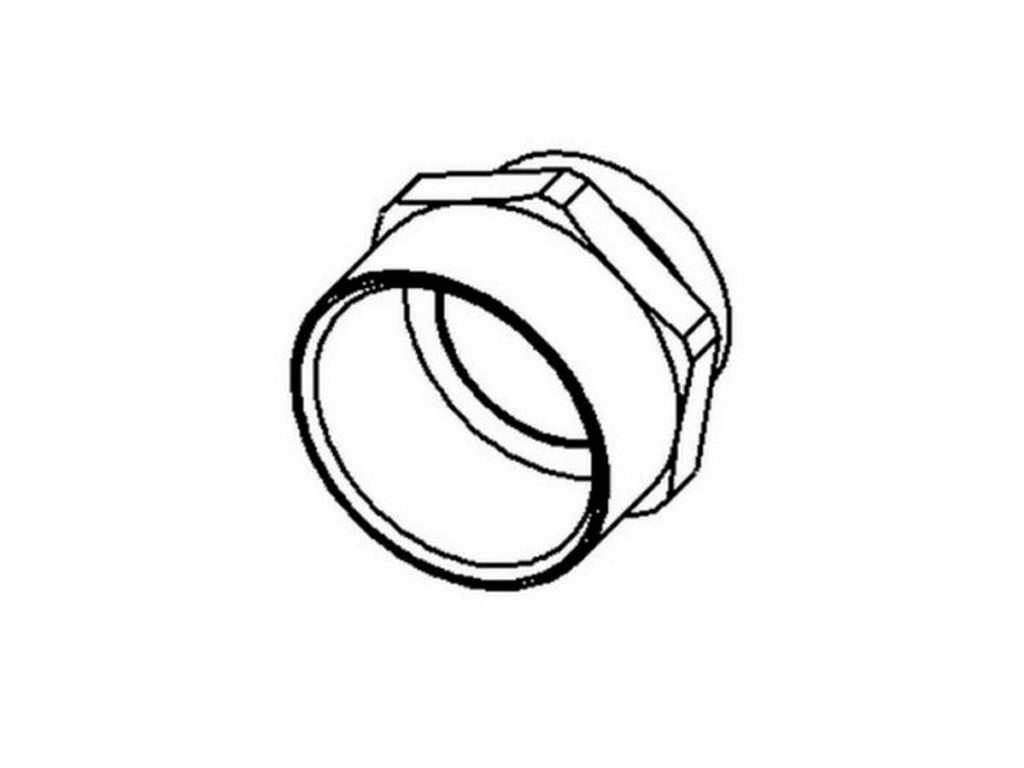 Overgangsring messing 3/8"-PG9