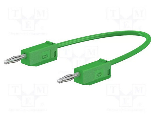 Test lead 15cm LK205-X PVC green