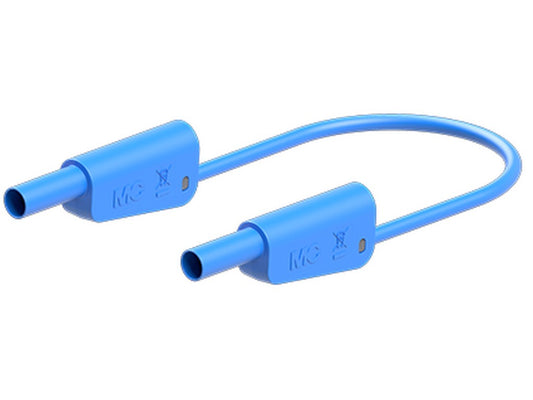 Prøveledn. SLK4N-F10 100cm BLÅ PVC 4mm 1000V CATII/600V CATIII 19A