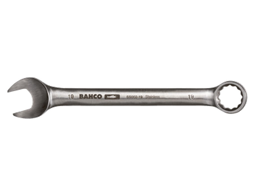 Metric stainless steel ring spanner 13 MM.