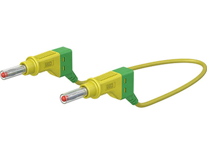 Test lead XZG425/SIL gl/gr 200cm - 600V CATII 32A