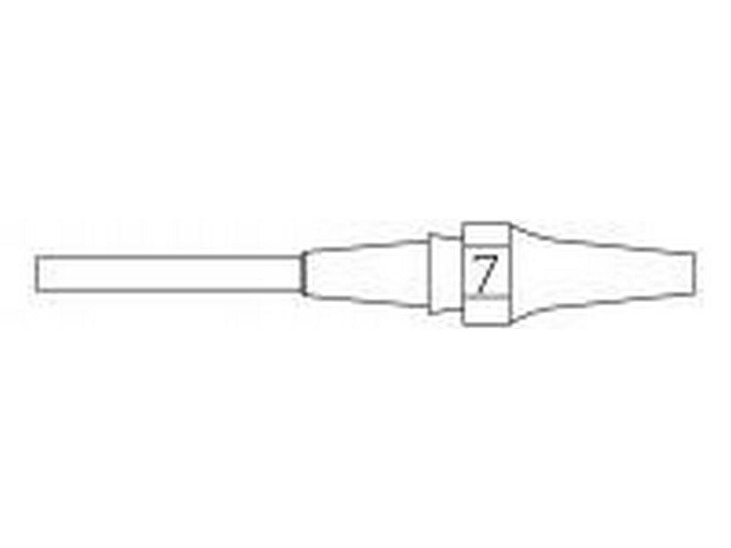 Udloddespids XDSL 7 ø1,2 x 2,7 mm L=16,5 mm