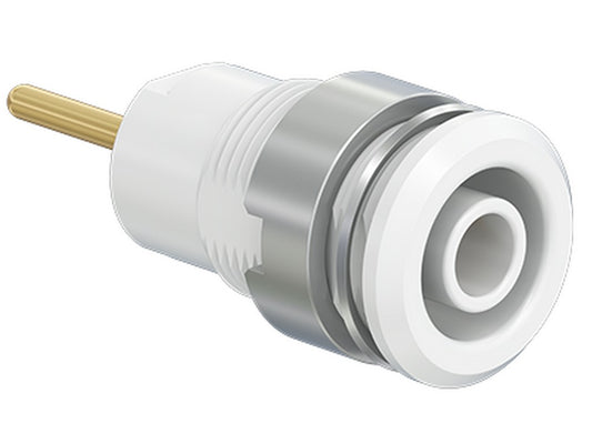 Socket SLB4-R gold plated White CAT III 1000V 24A