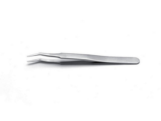 Pincet SMD 120mm 60° spids til flade komponente