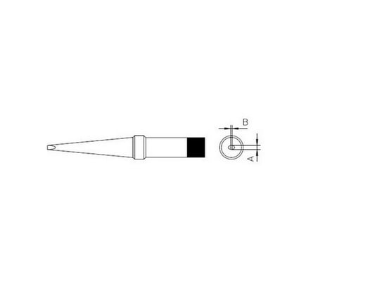 Loddespids 1,2mm 310°C PT-K6