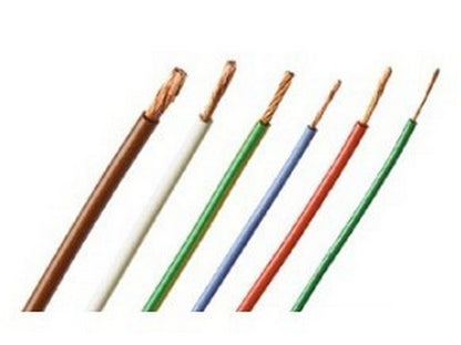 Snor FLEXI-E 0,25mm2 gul 100m rull