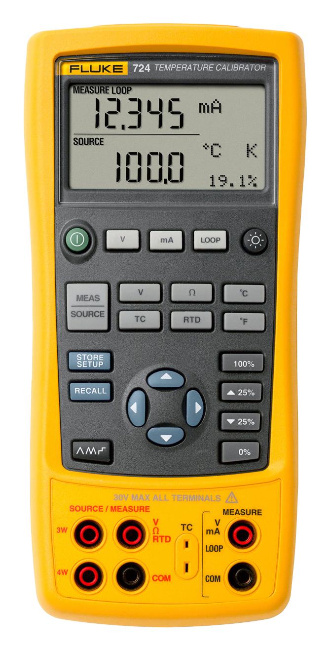 FLUKE-724,TEMPERATURE CALIBRATOR