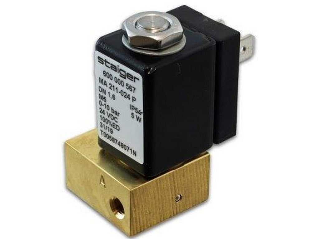 Solenoid valve for desoldering station 2/2 24V DC NW 1.6