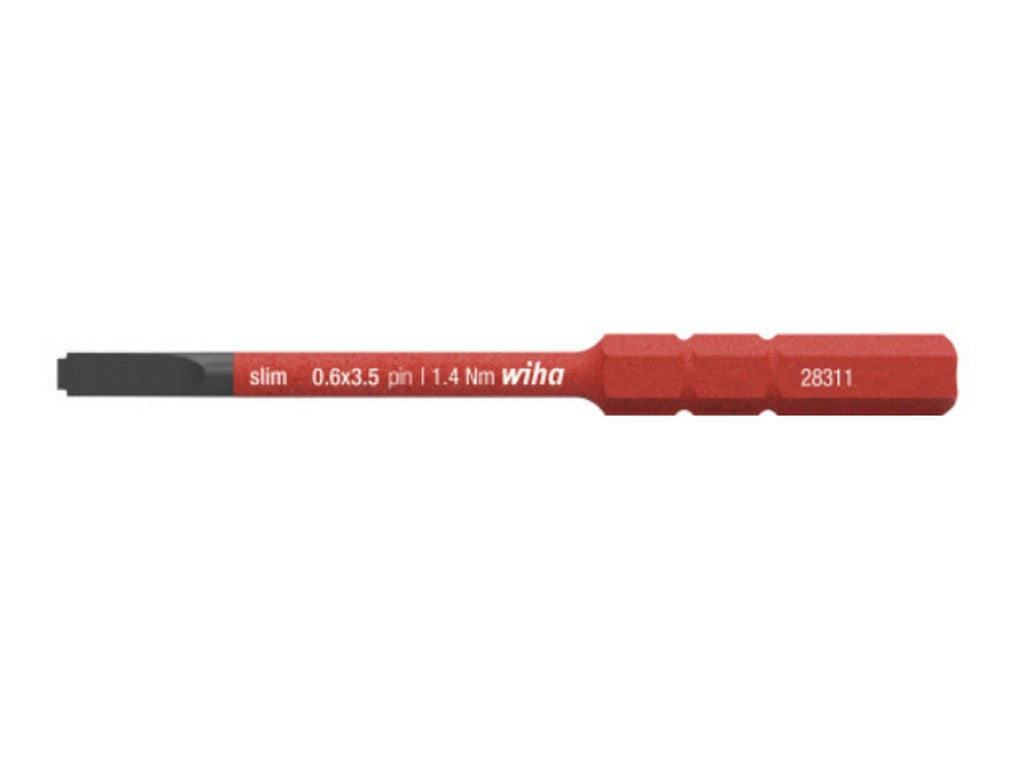 Screwdriver blade 3.5x75mm 1000V insulated SlimBit