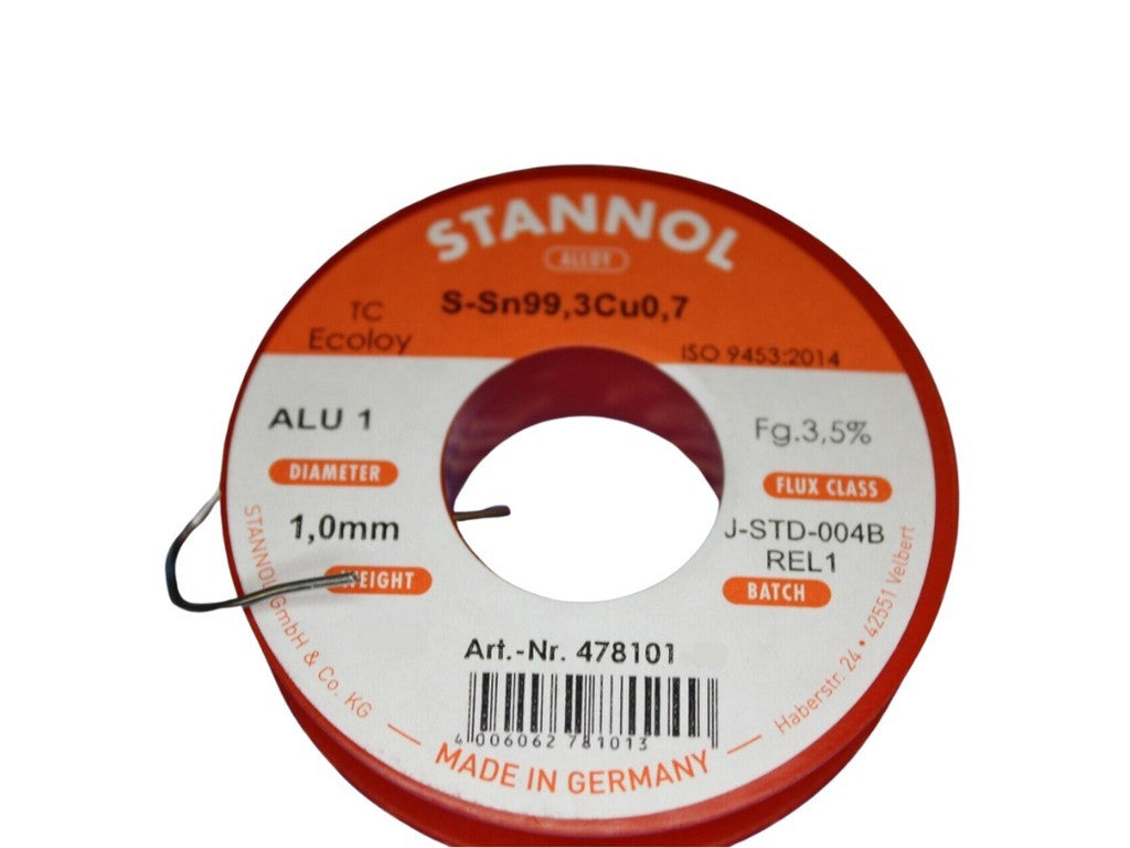 Loddemetall ALU1 3,5% 1,0 SN99CU1 500g