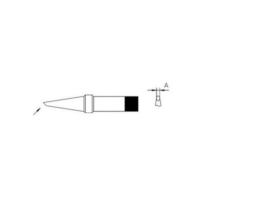 Loddespids 5,0mm 425°C PT-DD8
