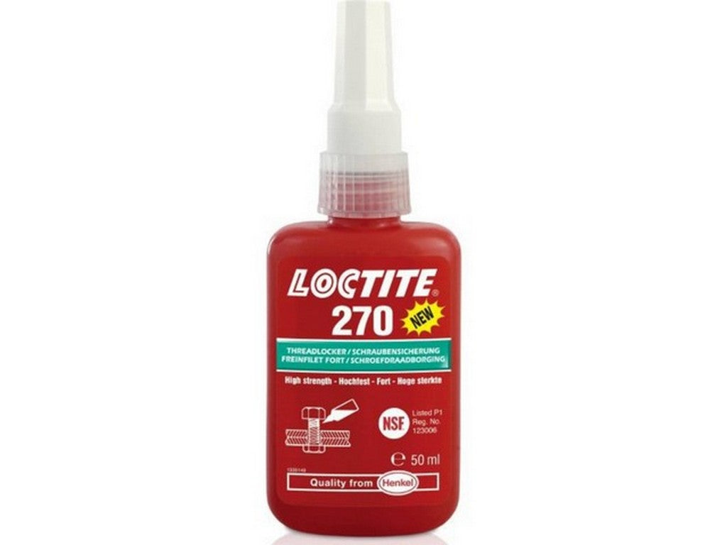 Loctite 270 threadlocker Strong 50 ml. bottle