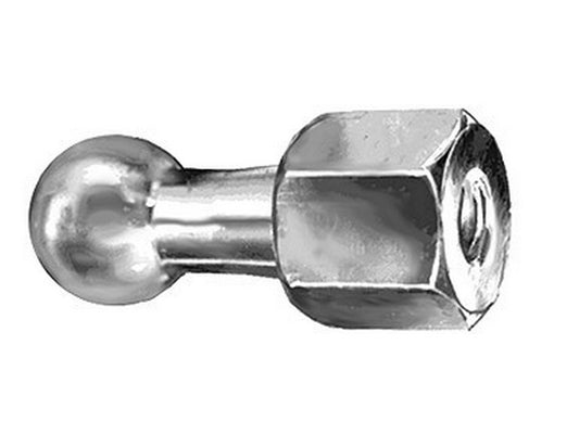 Kuglebolte Ø25mm x M12 indv. gevind