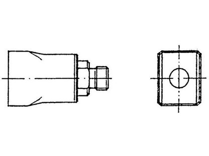 Varmluftdyse 10x13mm D06