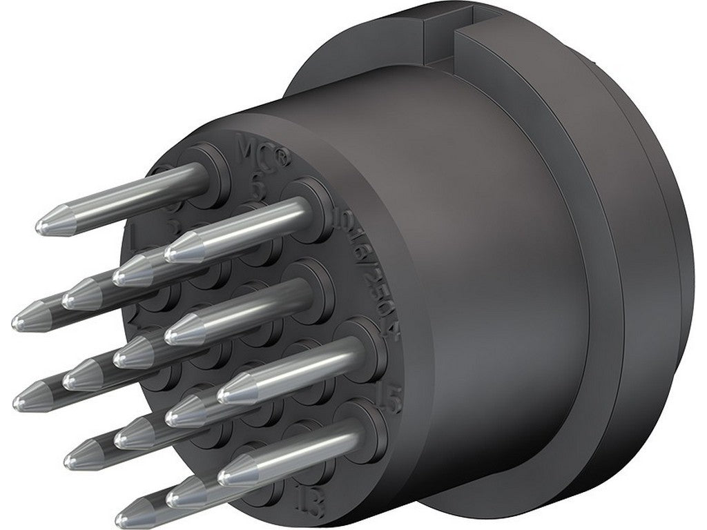 Connector 15-pin + 1 ground Dockingline ME2-15+PE-SP2/0.5-1.5