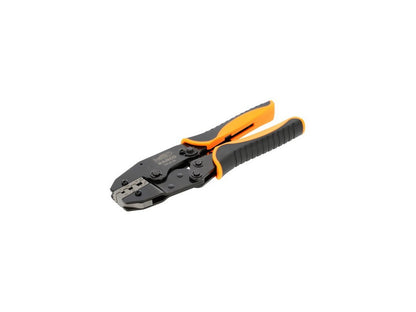 Bahco CR W 06 ratcheting pressetang til uisolerede terminalrør 6-16mm i orange og sort.