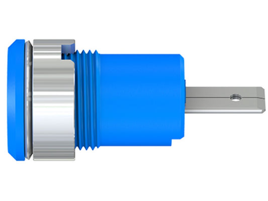 Socket SLB4-F/A nickel-plated blue CAT III 1000V 24A