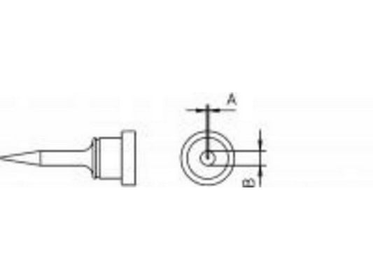 Soldering tip 0.4x0.15mm LT 1SC for lead-free soldering