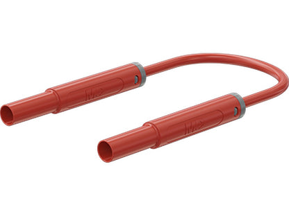 Prøveledning PVC SAK4N-F10 Ø4mm Rød 100cm 1000V CATIV 19A