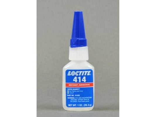 Loctite 414 sekundlim t/plast 20g flaske