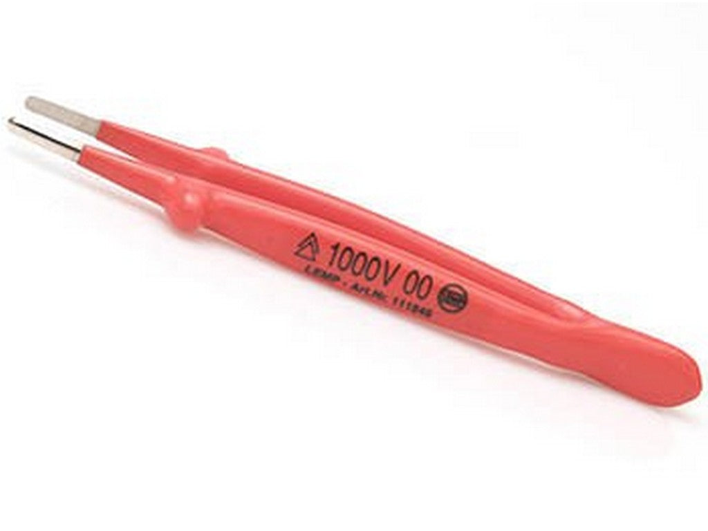 Tweezers 1000V insulated 145mm Straight