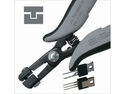 Tang-komponent som danner TO-220 2,54 mm ESD