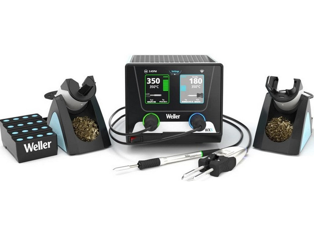 Weller WXsmart ULTRA/TWEEZERS SET 230V F/G omarbejdelseskit med loddestation og pincet