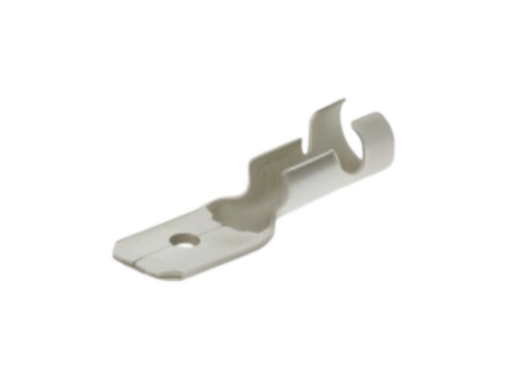 Male flat connector uninsulated 6.3x0.8-4-6mm tinned