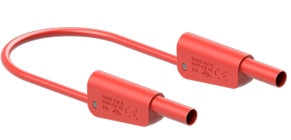 SLK-4N-S25 4 mm safety test lead 200 cm red