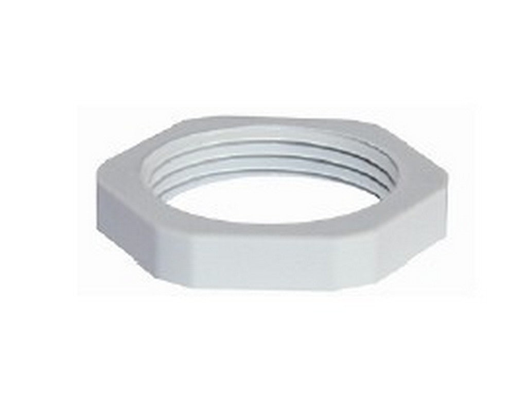 Møtrik polyamid grå PG13,5