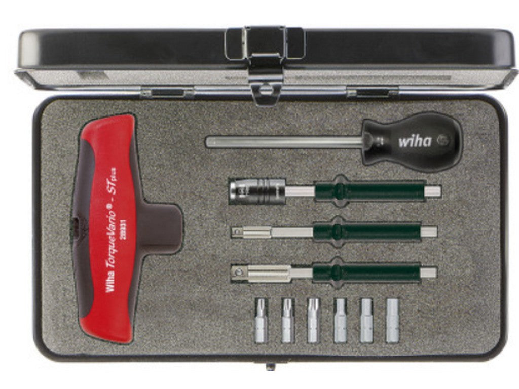 Torque-Vario-S T 5-14Nm torque set w/T-grip 12 parts