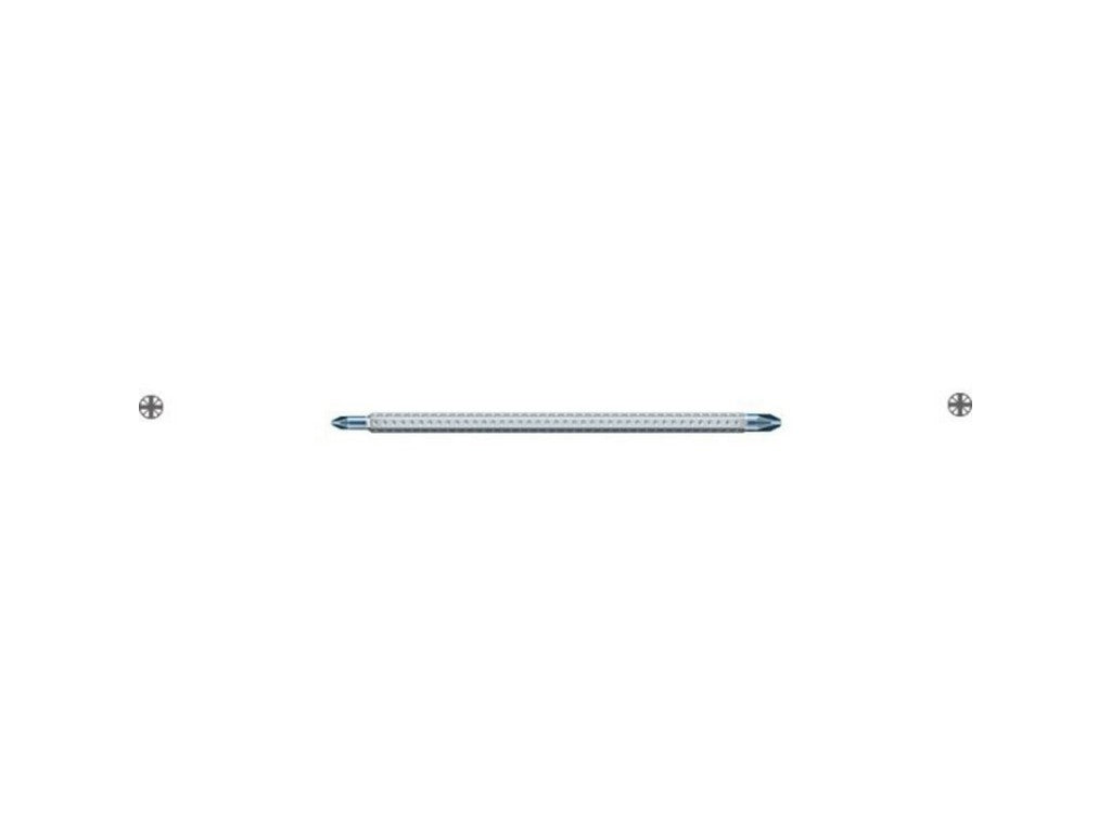 Screwdriver blade for System 6 PZ2 + PZ3 with telescopic handle