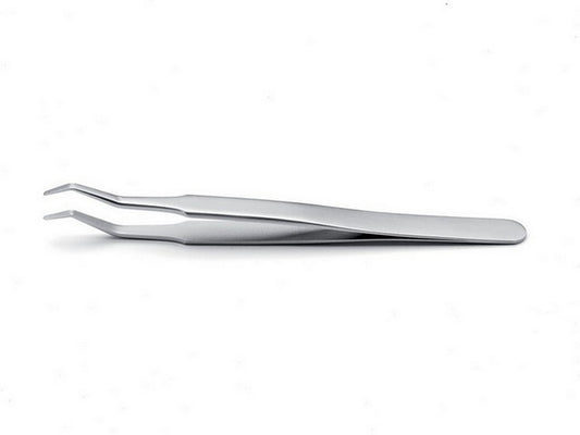 Tweezers Z flat round tip 120mm