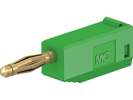 2mm bananplugg SLS205 grønn