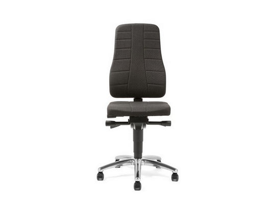 Arbejdsstol ErgoPlus 40 ESD sort stof