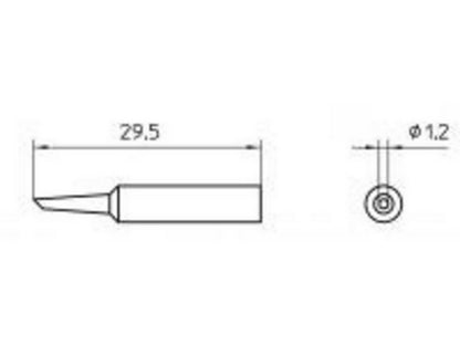 Loddespids XNT 4 1,2mm