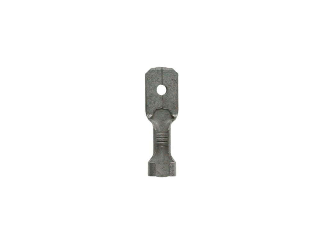Male flat connector uninsulated 6.3x0.8-2.5mm tinned