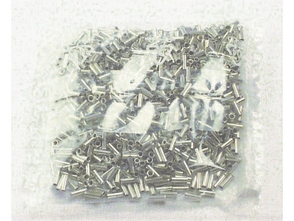 Terminalrør uisoleret 1mm²-L6mm: pose m/1000stk.