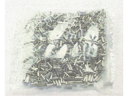 Terminalrør uisoleret 1mm²-L6mm: pose m/1000stk.