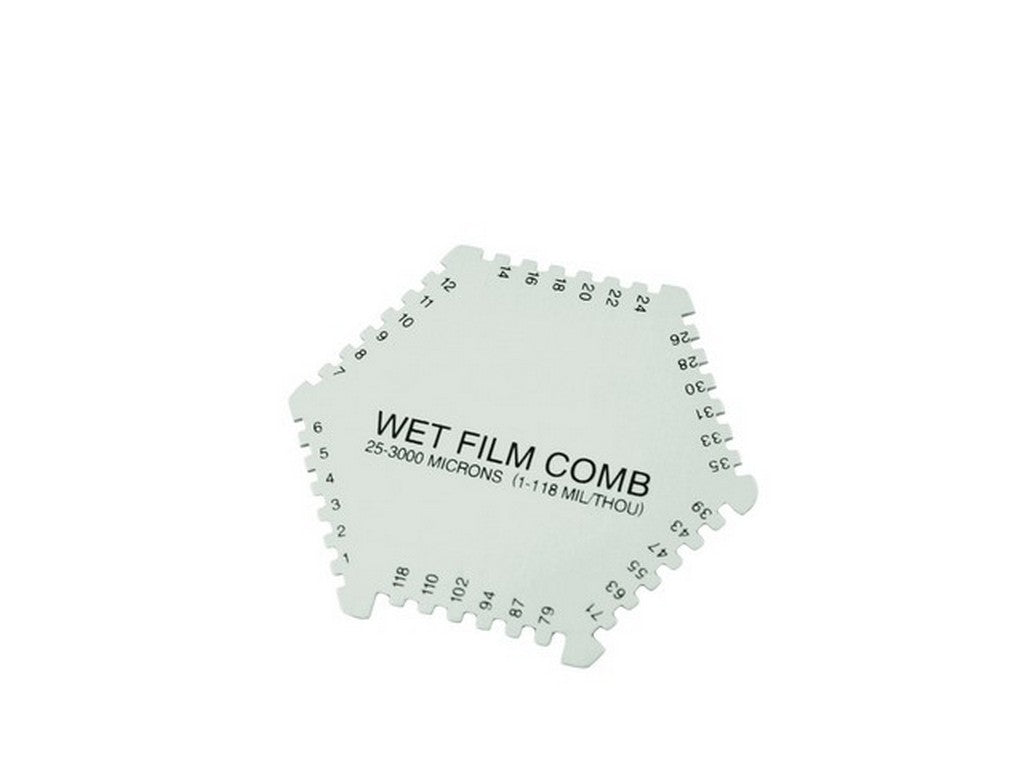 Aluminum wet film comb (Paint/coating gauge 25-3000um)