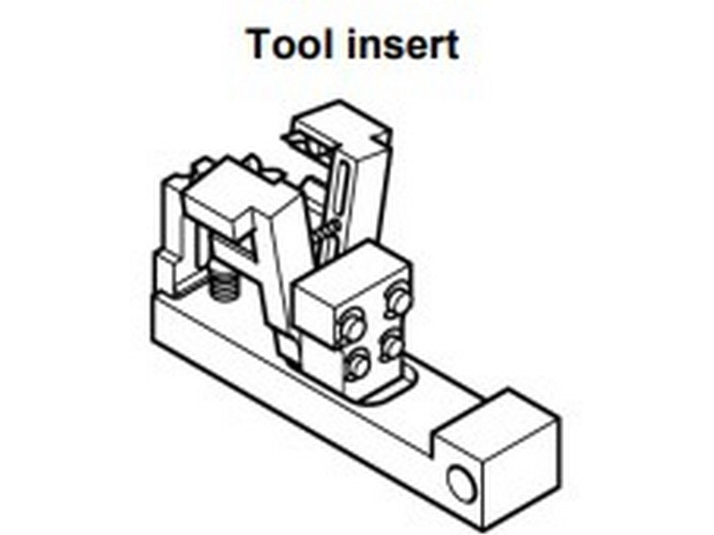 Processing insert for MC25 0.75 mm