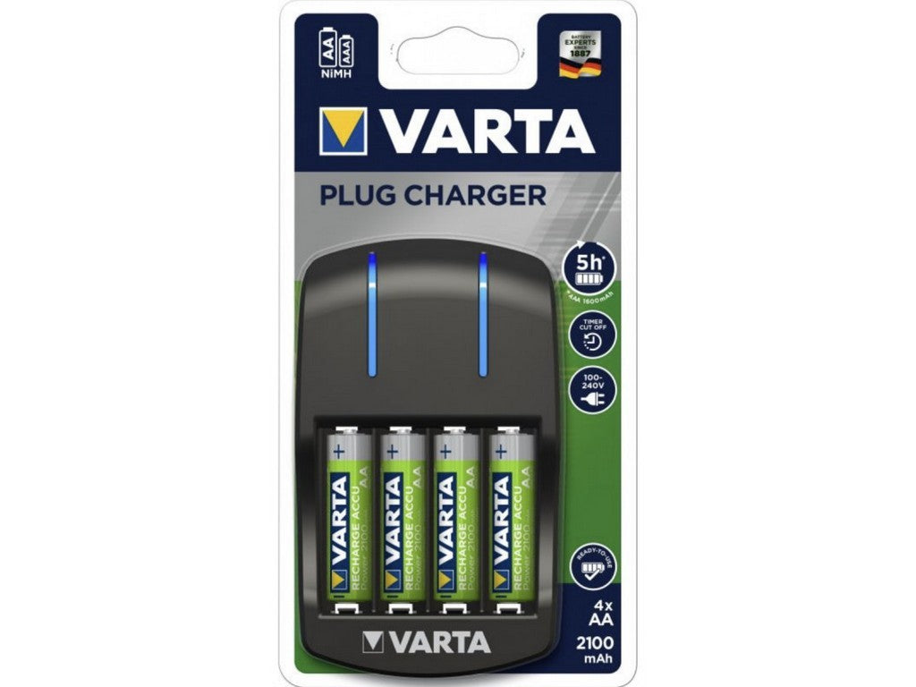 VARTA PLUG CHARGER F/AAA, AA