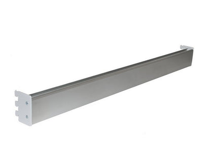 Aluminium bin rail for upright tube M1500